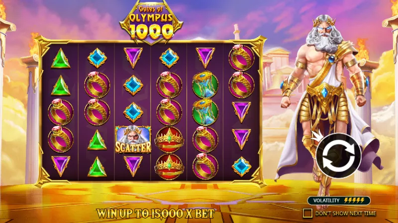 Cara Memulai Bermain Gates of Olympus 1000